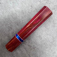 Custom Japanese Knife handle (wa handle) for 165-210mm : Double dyed sycamore