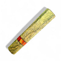 Custom Japanese Knife handle (wa handle) for 165-210 mm: Dyed blonde mohagany