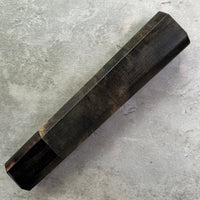 Custom Japanese Knife handle (wa handle) for 240mm - Buckeye and buffalo horn