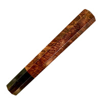 Custom Japanese Knife handle (wa handle) for 165-210 mm - Sequoia burl and horn
