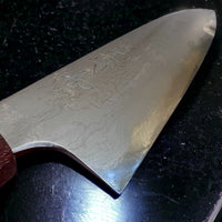Mazaki Damascus Gyuto Hon-Sanmai 210mm Shirogami 2