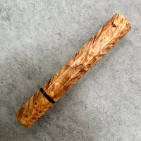 Custom Japanese Knife handle (wa handle) for 240mm - Maple Burl