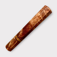 Custom Japanese Knife handle (wa handle) for 165-210 mm : Maple burl