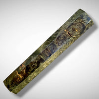 Japanese Knife handle (wa handle) for 240 mm : Dyed Amboyna burl