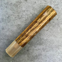 Custom Japanese Knife handle (wa handle) for 165-210mm : Figured Shedua and blonde