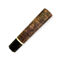 Japanese Knife handle (wa handle) for 240-260mm : Spalted maple and horn