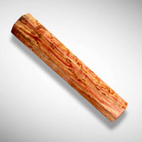 Custom Japanese Knife handle (wa handle) for 165-210 mm: Dyed Birdseye Maple