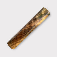 Custom Japanese Knife handle (wa handle) for 165-210 mm : Curly Turkish Walnut Burl