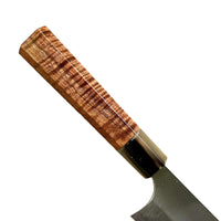 Custom Masakage Yuki Nashiji Shirogami #2 Gyuto 210 - Koa and Horn