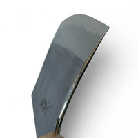 Custom Sugi Tadokoro Nakagawa W2 Tank 180mm - Dark desert ironwood and marbled horn