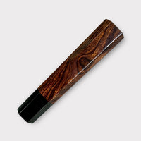 Custom Japanese Knife handle (wa handle) for 165-210 mm : Desert ironwood and horn