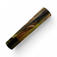 Custom Japanese Knife handle (wa handle) for 165-225 mm: Figured Mun Ebony and buffalo horn