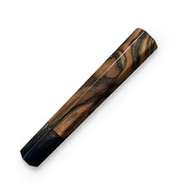 Custom Japanese Knife handle (wa handle) for 165-210 mm: Turkish Walnut and horn