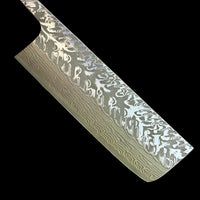 Yoshimi Kato SG2 Black Nickel Damascus Nakiri 170mm - Blade Only