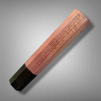 Custom Japanese Knife handle (wa handle) for 165-210 mm: Sequoia and buffalo horn