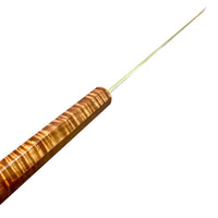 Custom Yoshimi Kato VG-10 Nishiiji Damascus Gyuto 210mm - Hawaiian Koa