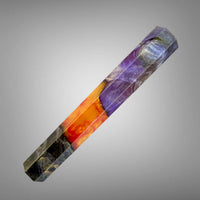 Custom Japanese Knife handle (wa handle) for 165-210 : Buckeye burl hybrid