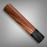 Custom Japanese Knife handle (wa handle) for 165-210 mm: Hormigo and Africa Blackwood