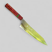 Custom Kurosaki Senko SG2/R2 240mm (10”) Gyuto Chef Knife : Quilted Maple
