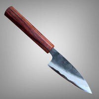Custom Kyohei Shindo Iron clad Aogami Kurouchi Petty 90 mm - Cocobolo