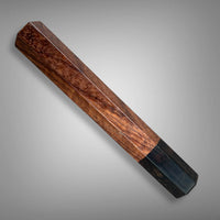 Custom Japanese Knife handle (wa handle) for 165-210 mm: Hormigo and Africa Blackwood