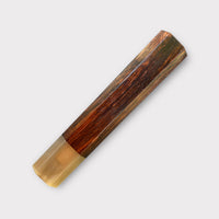 Custom Japanese Knife handle (wa handle) for 240 mm : Cocobolo and blonde