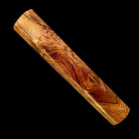 Custom Japanese Knife handle (wa handle) for 240 mm - Honduran Rosewood Burl
