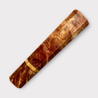 Custom Japanese Knife handle (wa handle) for 165-210 mm : Maple burl