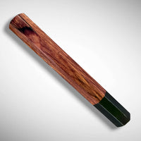Japanese Knife handle (wa handle) for 240 mm : Cocobolo and buffalo horn
