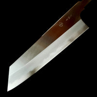 Tadokoro x Tanaka Signed Aogami Super Minesori Kiritsuke 210mm : Hon Kasumi Finish - Blade Only