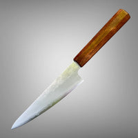 Custom Hatsukokoro Ginrei Silver 3 Ko-Santoku 150 mm - Chechen