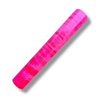 Custom Japanese Knife handle (wa handle) for 165-210 mm: Dyed curly maple pink