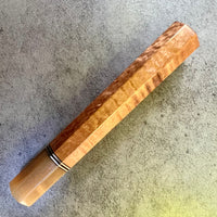 Custom Japanese Knife handle (wa handle) for 240mm - Excellent quality Koa and marbled horn