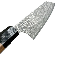 Yoshimi Kato SG2 Black Nickel Damascus Bunka 170mm