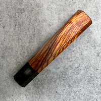 Custom Japanese Knife handle (wa handle) for 165-210mm - Cocobolo and horn