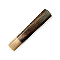 Japanese Knife handle (wa handle) for 240mm - African Blackwood and blonde