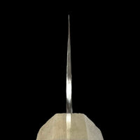 Custom Sukenari SG2 240mm Gyuto with Snakewood and Marbled Horn