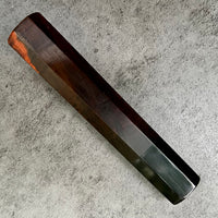 Hanoi Made Custom Japanese Knife handle (wa handle) for 210mm : Siamese Rosewood and horn