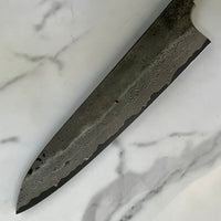 Nigara Hamono Ginsan 3 Kurozome Gyuto 240 - Blade Only