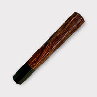 Custom Japanese Knife handle (wa handle) for 165-210 mm : Desert ironwood and horn