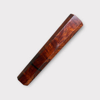Custom Japanese Knife handle (wa handle) for 210mm : Desert Ironwood Burl