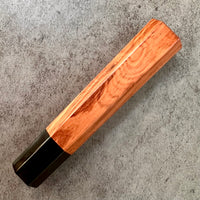 Custom Japanese Knife handle (wa handle) for 165-210mm : Honduran Rosewood and horn