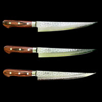 Tsunehisa VG10 Damascus Hammered Fish knife 210mm - Blade Only