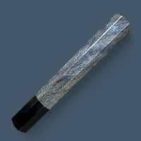 Custom Japanese Knife handle (wa handle) for 240mm - Dyed mango and horn