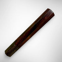 Custom Japanese Knife handle (wa handle) for 165-225 mm: Two tone Mexican Kingwood and buffalo horn