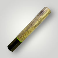 Custom Japanese Knife handle (wa handle) for 165-210 mm: Dyed mango and horn