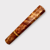 Custom Japanese Knife handle (wa handle) for 165-210 mm : Maple burl
