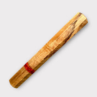 Custom Japanese Knife handle (wa handle) for 240-260 mm - Spalted curly Mango