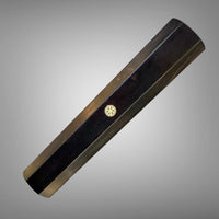 Custom Japanese Knife handle (wa handle) for 165-210 mm: African Blackwood with Mosaic pin
