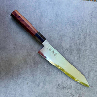Custom Hatsukokoro Kaijin Stainless clad B2 Kiritsuke Gyuto 210mm - Honduran Rosewood